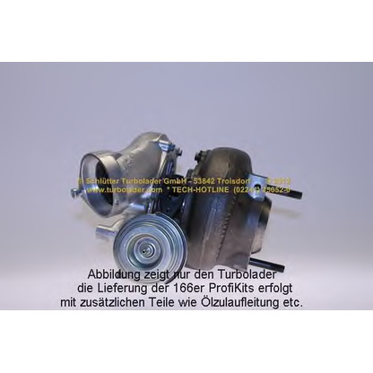 Foto Montagesatz, Lader SCHLÜTTER TURBOLADER 16600456