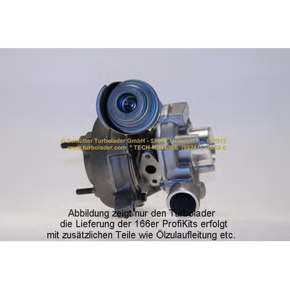 Foto Montagesatz, Lader SCHLÜTTER TURBOLADER 16602290