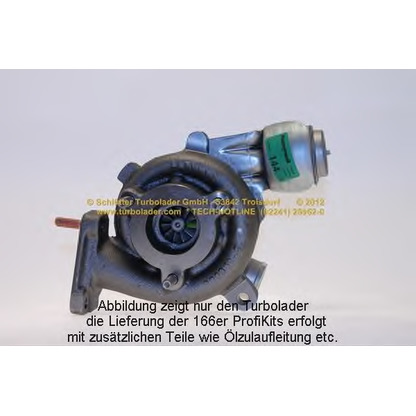 Foto Kit montaggio, Compressore SCHLÜTTER TURBOLADER 16602290