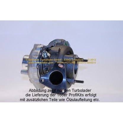 Foto Kit montaggio, Compressore SCHLÜTTER TURBOLADER 16602290