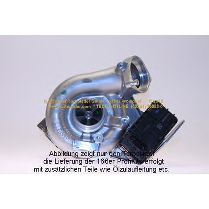 Foto Juego de montaje, turbocompresor SCHLÜTTER TURBOLADER 16603045