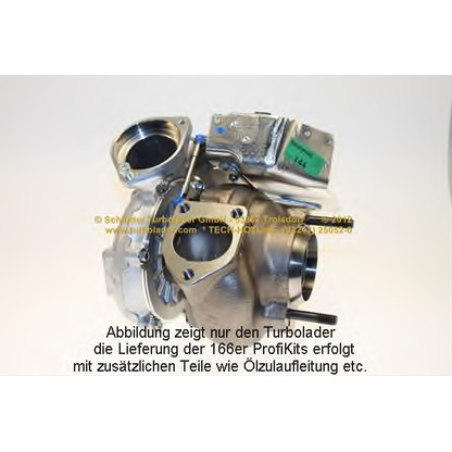 Zdjęcie Zestaw montażowy, urządzenie ładujące turbo SCHLÜTTER TURBOLADER 16609281