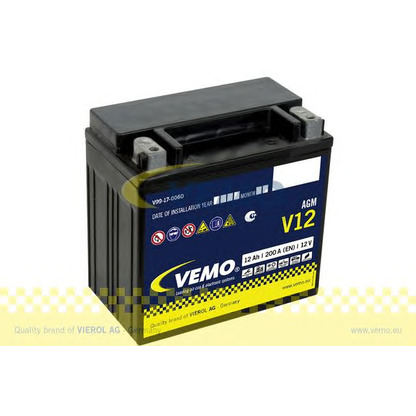 Zdjęcie Akumulator zasilający; Akumulator zasilający VEMO V99170060