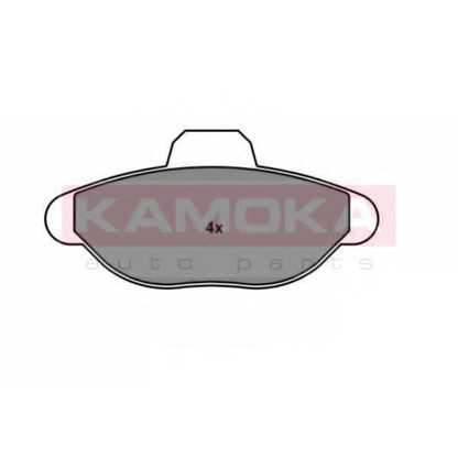 Photo Brake Pad Set, disc brake KAMOKA 1011498