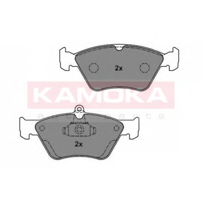 Photo Brake Pad Set, disc brake KAMOKA 1011802
