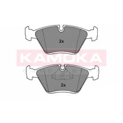 Photo Kit de plaquettes de frein, frein à disque KAMOKA 1011906