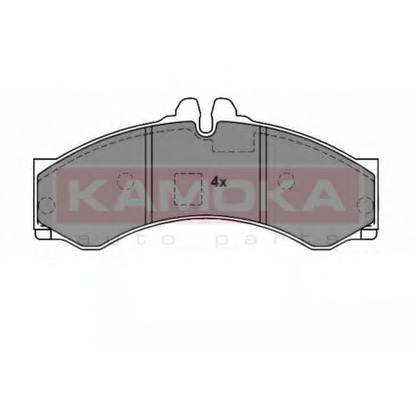 Photo Kit de plaquettes de frein, frein à disque KAMOKA 1012086