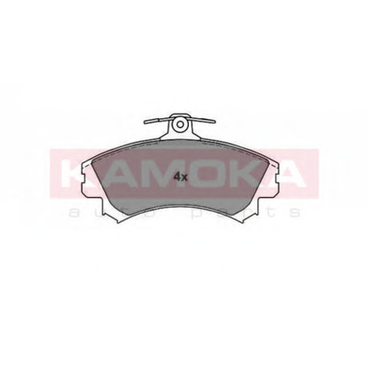 Photo Brake Pad Set, disc brake KAMOKA 1012186