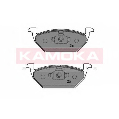 Photo Brake Pad Set, disc brake KAMOKA 1012188