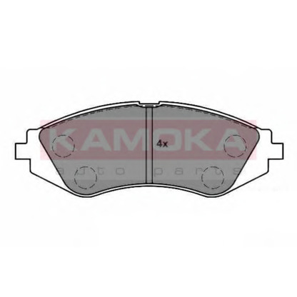 Photo Brake Pad Set, disc brake KAMOKA 1012232