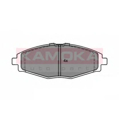 Photo Brake Pad Set, disc brake KAMOKA 1012674