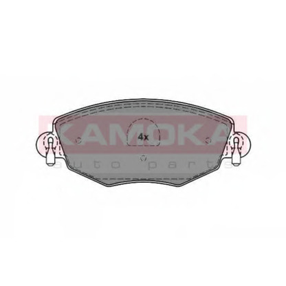 Photo Brake Pad Set, disc brake KAMOKA 1012850