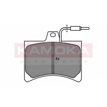 Photo Brake Pad Set, disc brake KAMOKA 101506