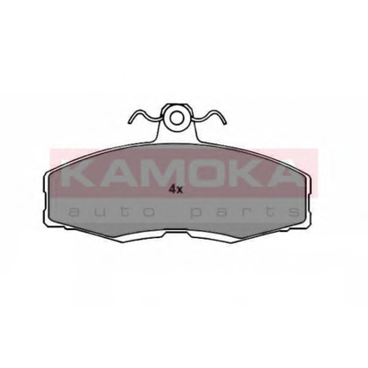 Фото Комплект тормозных колодок, дисковый тормоз KAMOKA 101550