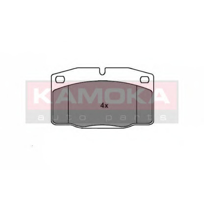 Photo Brake Pad Set, disc brake KAMOKA 101750