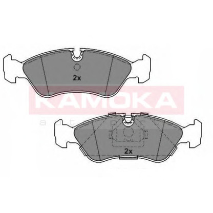 Photo Kit de plaquettes de frein, frein à disque KAMOKA JQ1011168
