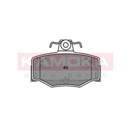Фото Комплект тормозных колодок, дисковый тормоз KAMOKA JQ1011414