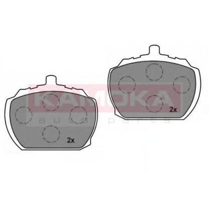 Photo Brake Pad Set, disc brake KAMOKA JQ1011666