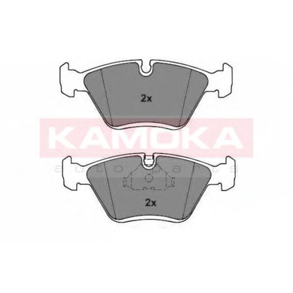 Фото Комплект тормозных колодок, дисковый тормоз KAMOKA JQ1011906