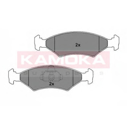 Фото Комплект тормозных колодок, дисковый тормоз KAMOKA JQ1012162