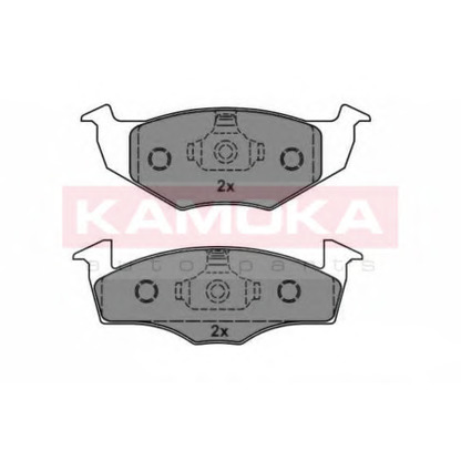 Photo Brake Pad Set, disc brake KAMOKA JQ1012576