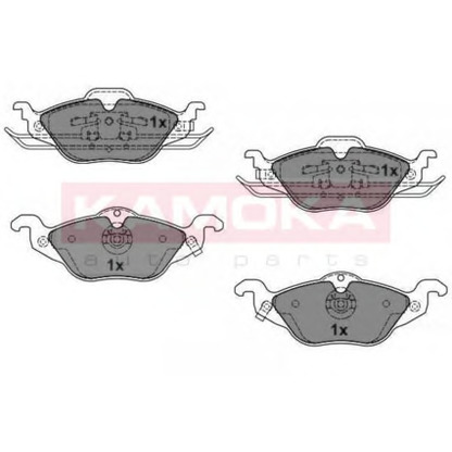 Photo Brake Pad Set, disc brake KAMOKA JQ1012586