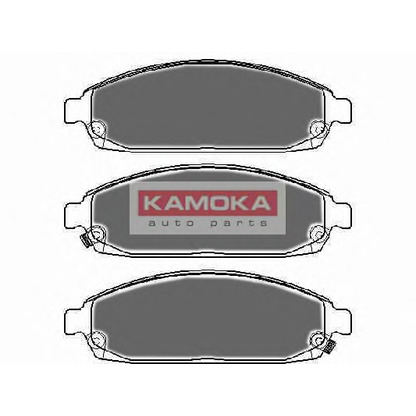 Фото Комплект тормозных колодок, дисковый тормоз KAMOKA JQ101136