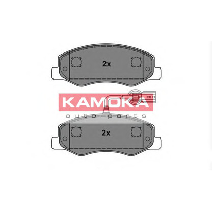 Photo Brake Pad Set, disc brake KAMOKA JQ101140