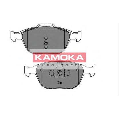 Photo Kit de plaquettes de frein, frein à disque KAMOKA JQ101161
