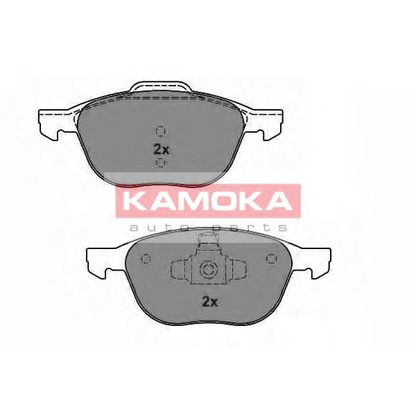 Zdjęcie Zestaw klocków hamulcowych, hamulce tarczowe KAMOKA JQ1018124