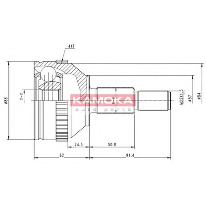 Foto Kit giunti, Semiasse KAMOKA 6712