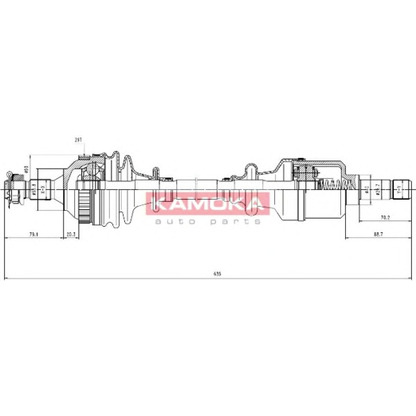 Photo Arbre de transmission KAMOKA CT1138926A