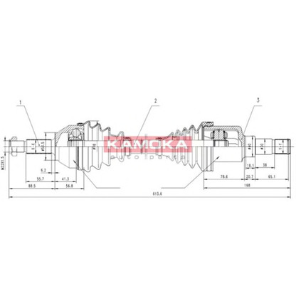 Foto Antriebswelle KAMOKA FD1138927