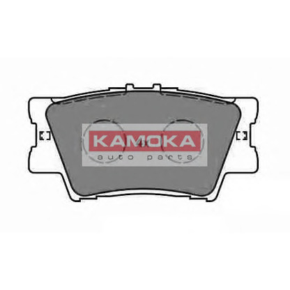 Photo Brake Pad Set, disc brake KAMOKA JQ101103