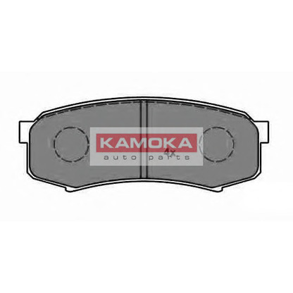Фото Комплект тормозных колодок, дисковый тормоз KAMOKA JQ101109