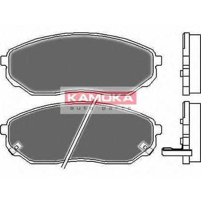 Foto Bremsbelagsatz, Scheibenbremse KAMOKA JQ101115