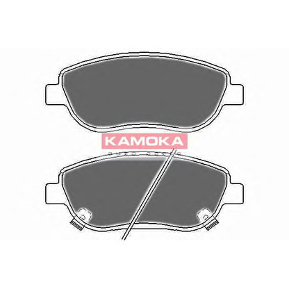 Photo Kit de plaquettes de frein, frein à disque KAMOKA JQ101131