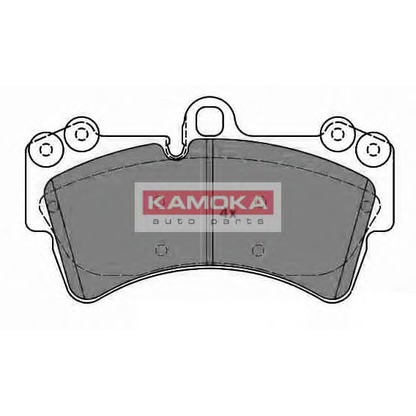 Фото Комплект тормозных колодок, дисковый тормоз KAMOKA JQ1013252