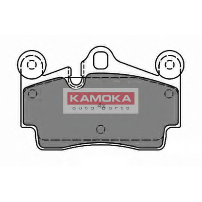 Фото Комплект тормозных колодок, дисковый тормоз KAMOKA JQ1013254