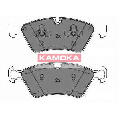 Photo Brake Pad Set, disc brake KAMOKA JQ1013660