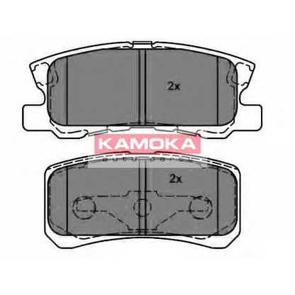 Photo Brake Pad Set, disc brake KAMOKA JQ1013678