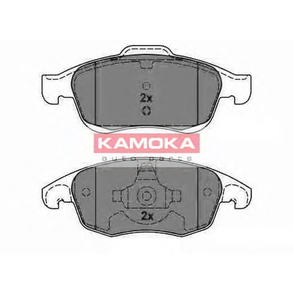 Photo Kit de plaquettes de frein, frein à disque KAMOKA JQ1013942