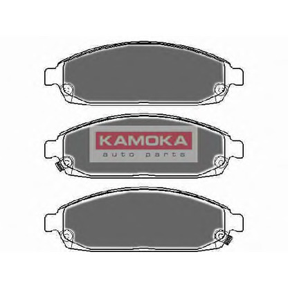 Photo Kit de plaquettes de frein, frein à disque KAMOKA JQ1018004