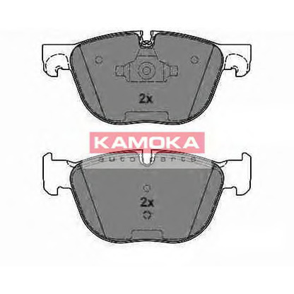 Photo Kit de plaquettes de frein, frein à disque KAMOKA JQ1018104