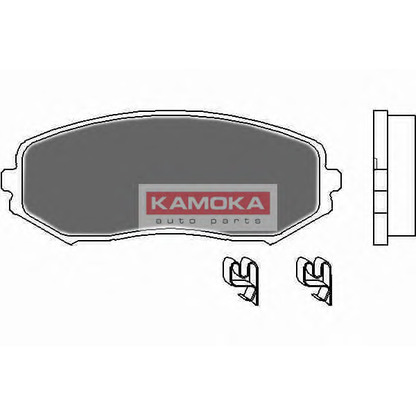 Foto Juego de pastillas de freno KAMOKA JQ1018120