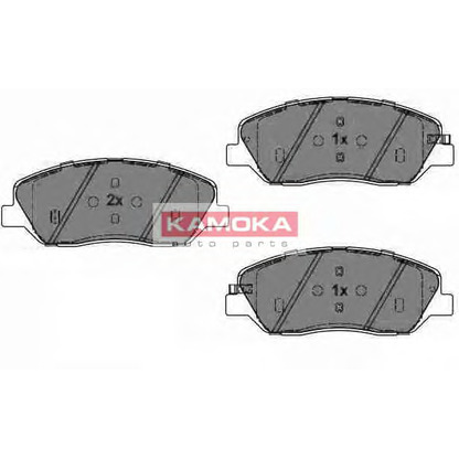 Photo Brake Pad Set, disc brake KAMOKA JQ1018222