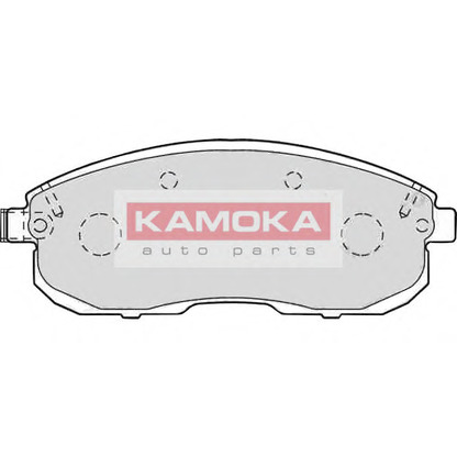Photo Brake Pad Set, disc brake KAMOKA JQ101106