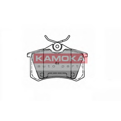 Photo Kit de plaquettes de frein, frein à disque KAMOKA JQ101112