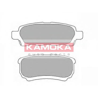 Photo Brake Pad Set, disc brake KAMOKA JQ101114