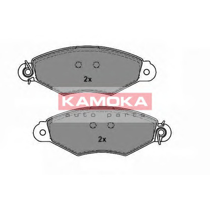 Фото Комплект тормозных колодок, дисковый тормоз KAMOKA JQ1013206
